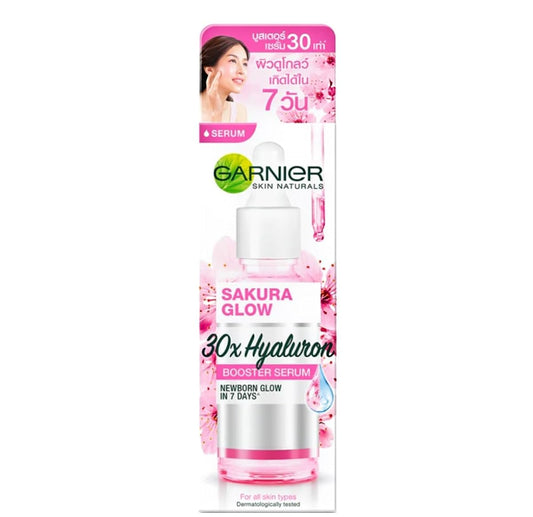 Garnier Skin Naturals Sakura Glow 30X Hyaluron Booster Serum 30 Ml